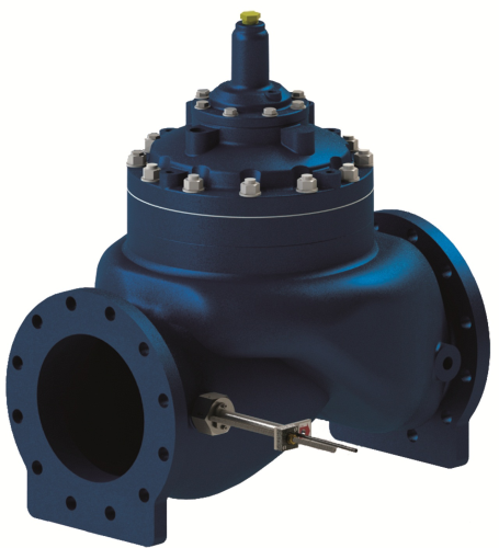 The SPI-MV be installed on either side of the valve on the inlet connection and only requires 3 pipe diameters upstream clearance.