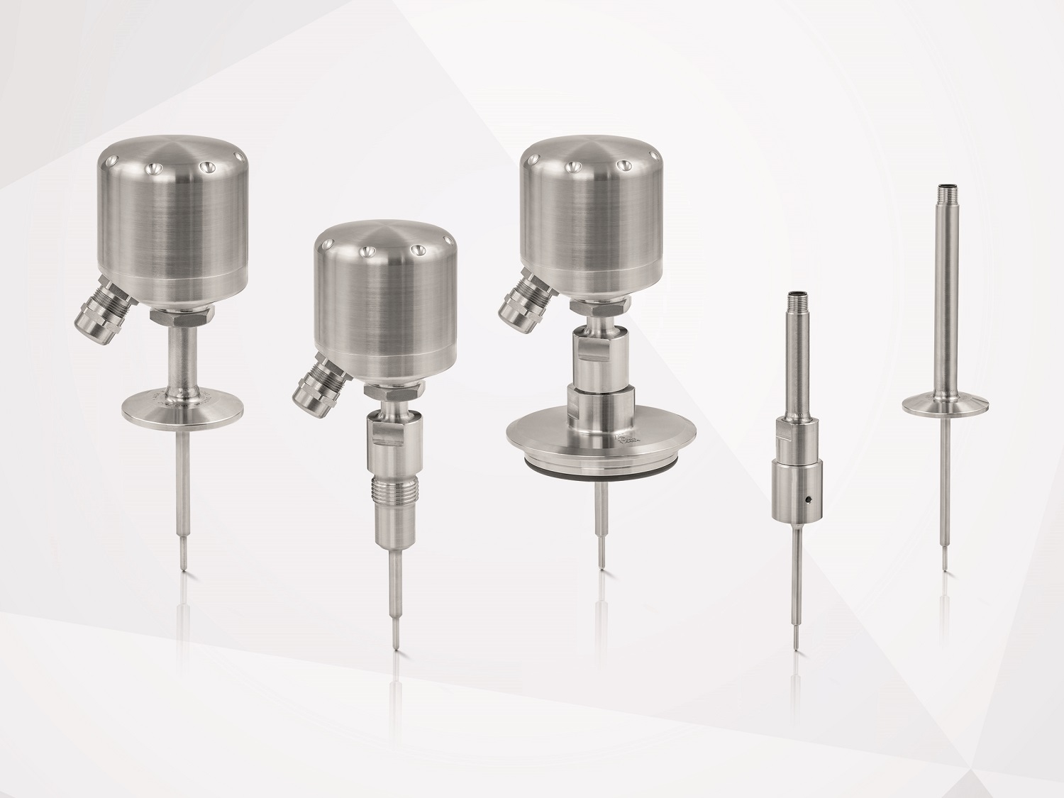The new temperature sensors are designed for hygienic applications in the food and beverage industry