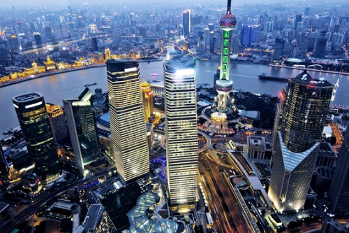 The Shanghai skyline. Picture courtesy of fuyu liu/Shutterstock.com.