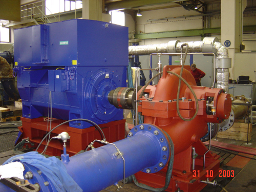 Variable speed pump type RDLO for use in Al Hunayy