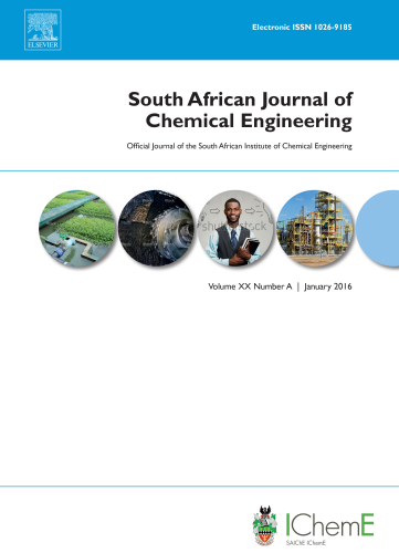 The South African Journal of Chemical Engineering is now open for submissions.