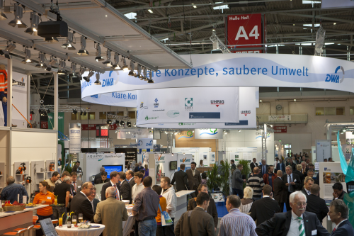 Delegates at the last IFAT show in 2010.