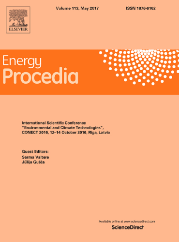 Elsevier journal Energy Procedia.