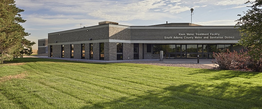 South Adams County Water and Sanitation District's Klein Water Treatment Facility.