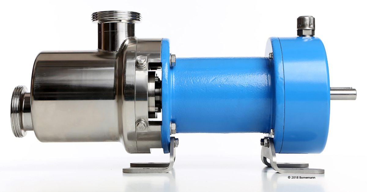 ITT Bornemann's SLH-4U hygienic pump offers a more standardised design.
