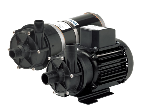 The new magnetically coupled centrifugal pumps designed with Flojet's magnetic drive technology.