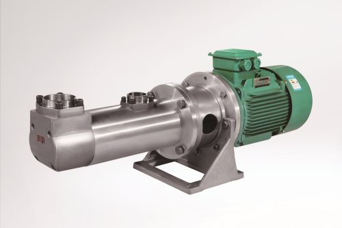 Huangshan RSP Manufacturing Co Ltd's three screw pump for transferring lubricants.
