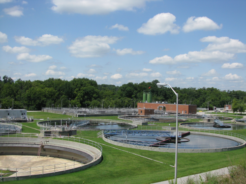 The Landia EradiGator pump has been installed at West Hickman Creek wastewater treatment plant