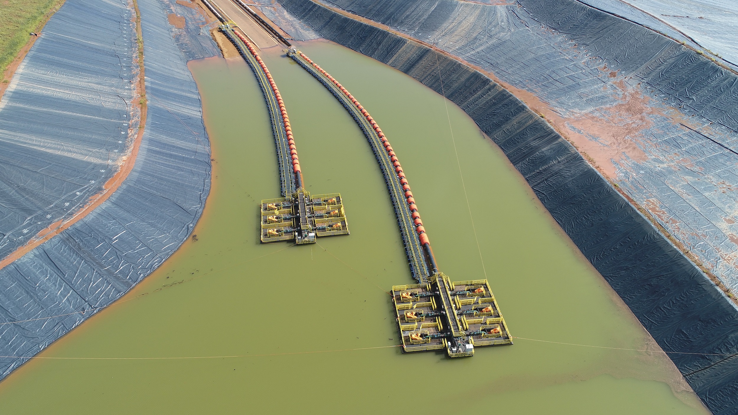 A dewatering project in Brazil. Weir Minerals aims to deliver an optimal dewatering plan, backed up by recommendation for regular equipment maintenance to keep unscheduled stoppages to a minimum.
