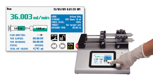 The Legato 200 Series syringe pump.