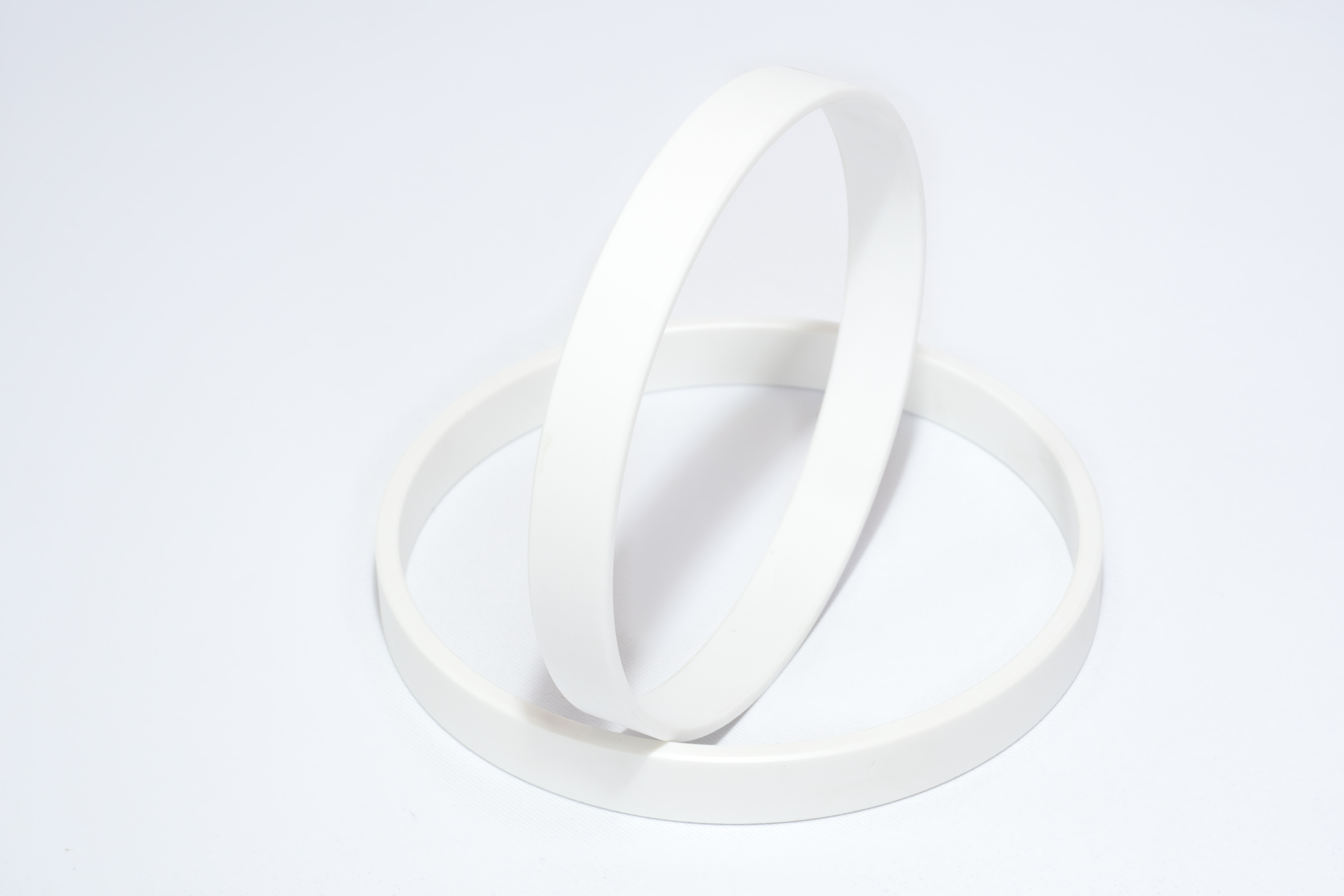 The Vesconite Hilube polymer wear rings which were part of a study by an OEM to compare energy savings.