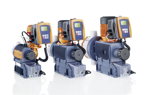 ProMinent is exhibiting the new control-type motor-driven metering pump Sigma.