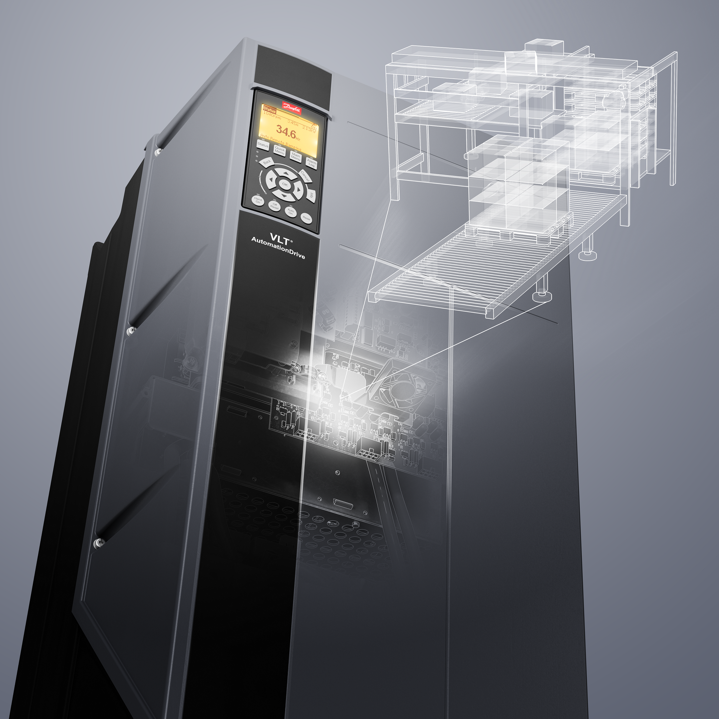 The enhanced VLT® AutomationDrive FC 301/FC 302.