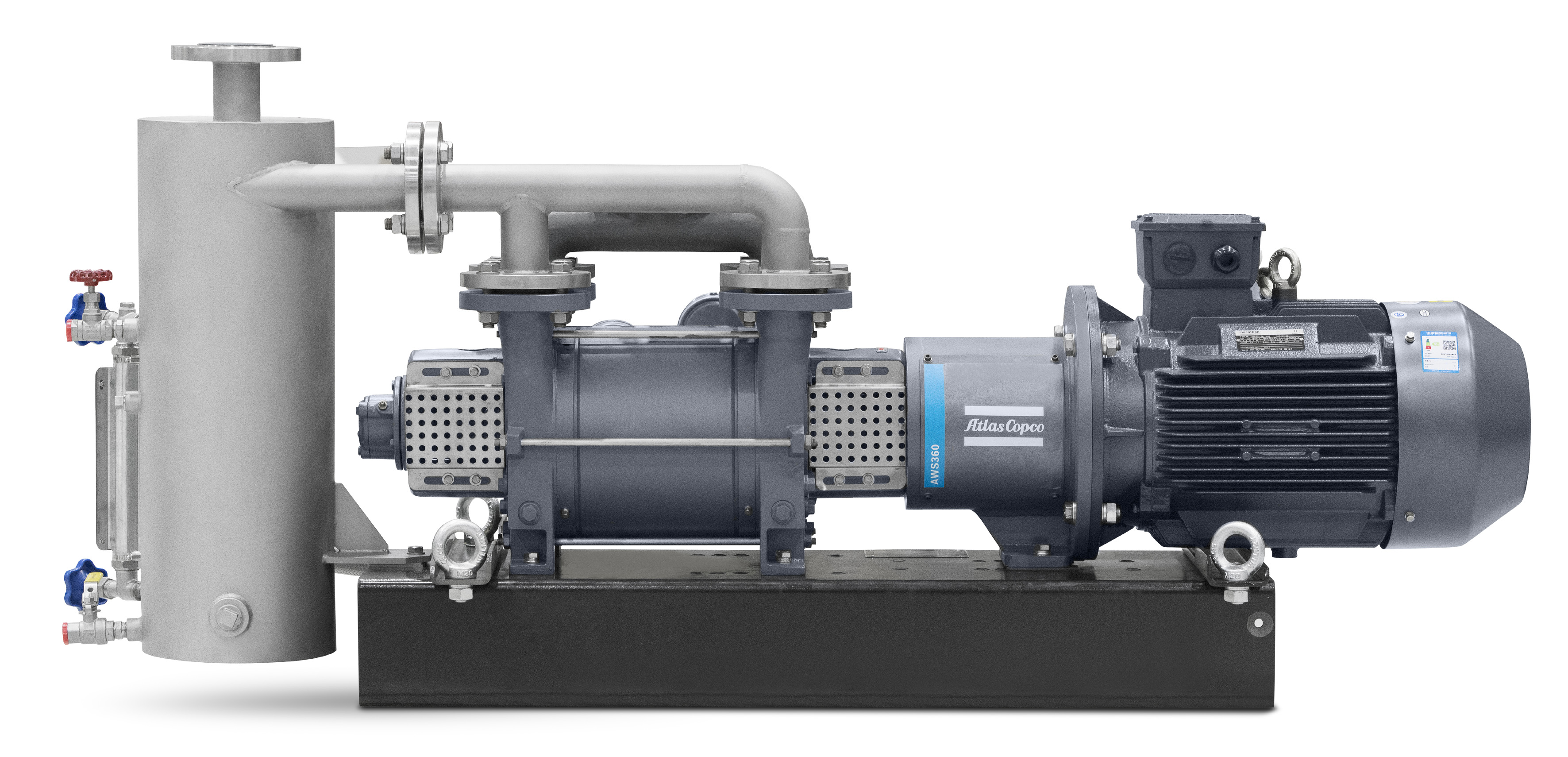 All AWS and AWD pumps can achieve ultimate pressure levels as low as 30 mbar (absolute).