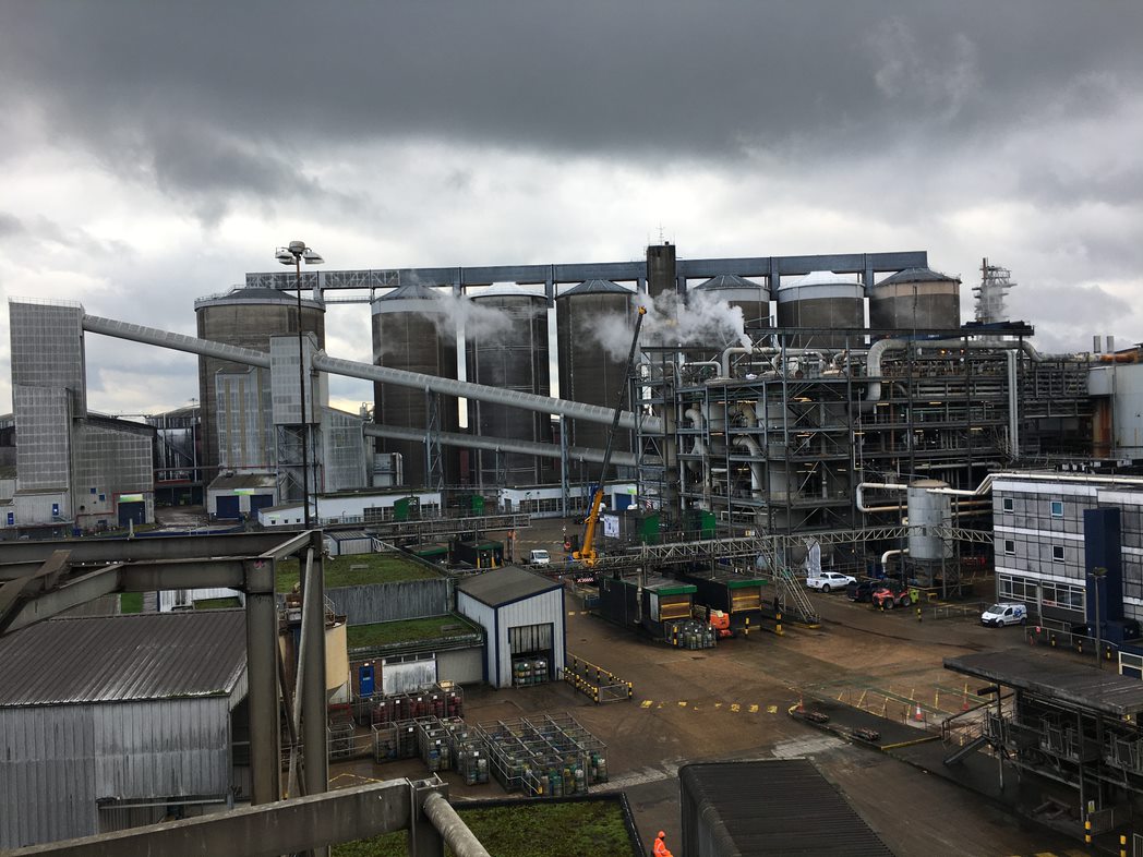 British Sugar's Wissington site.