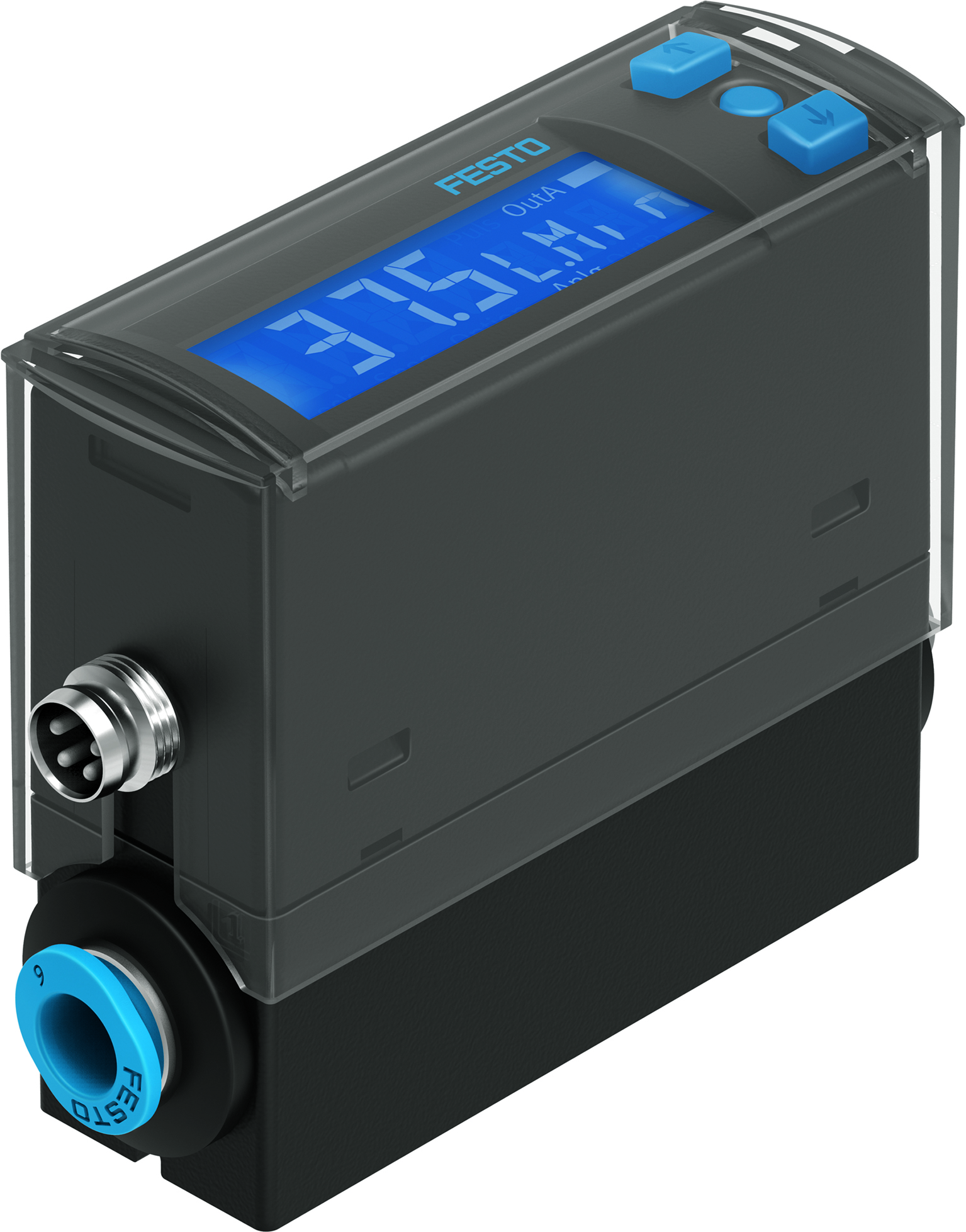 Festo’s new SFAH flow sensor monitors compressed air usage in general automation applications.