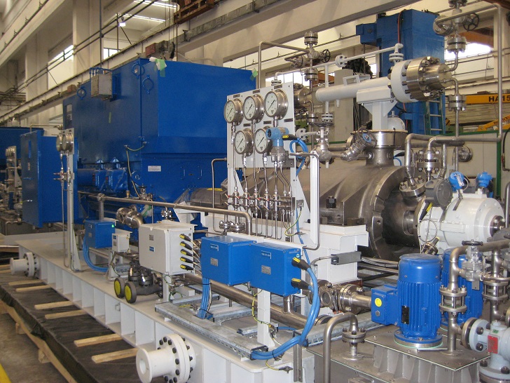 A Termommecanica pump - the company has a century of experience as an Original Equipment Manufacturer of rotating machines.