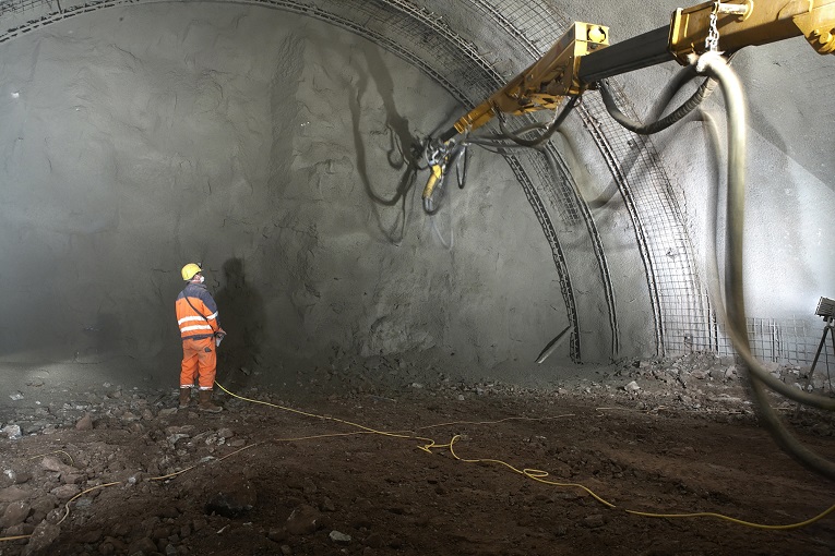 Dewatering in a German tunnel project.