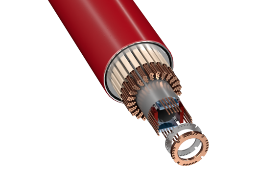 Halliburton’s TrueSync hybrid permanent magnet motor.