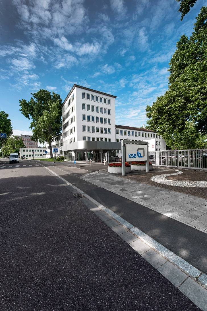 KSB's headquarters in Frankenthal, Germany.