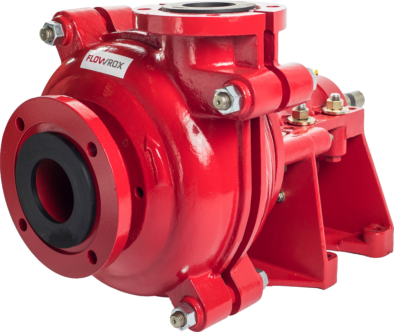 Flowrox CF-S centrifugal pump is designed for pumping applications of corrosive and abrasive slurries.