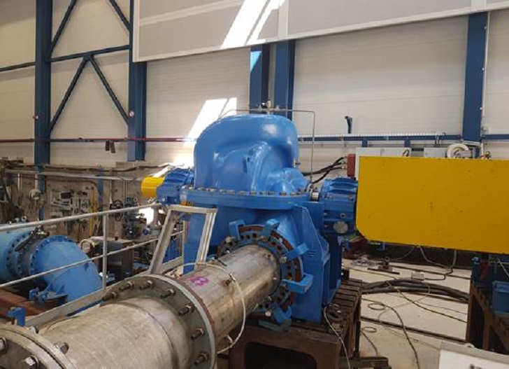 Andritz delivered six multi-stage axial split case pumps and six high-pressure ring section pumps. Photo: Andritz.