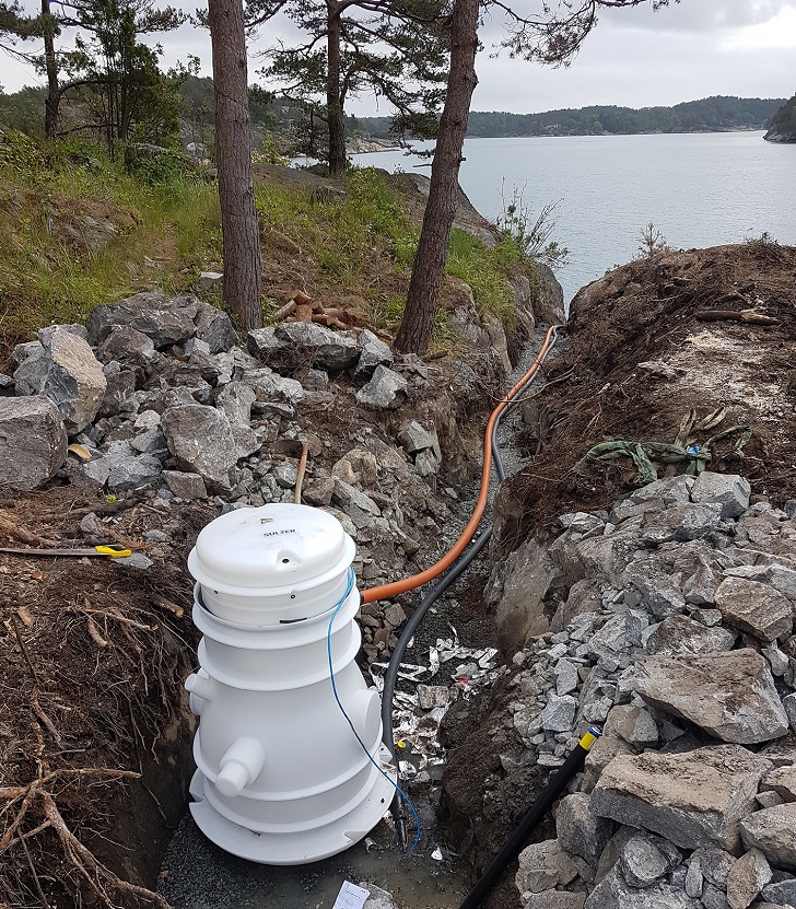 Sulzer's self-contained sewage pumping stations provide a cost-effective solution for remote locations.