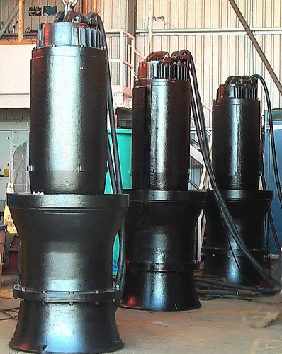The replacement pumps from Bedford