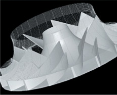 Figure 2. Milling of open impellers is widespread practice for compressors with high precision demands and also, in single-item production systems, for pumps.