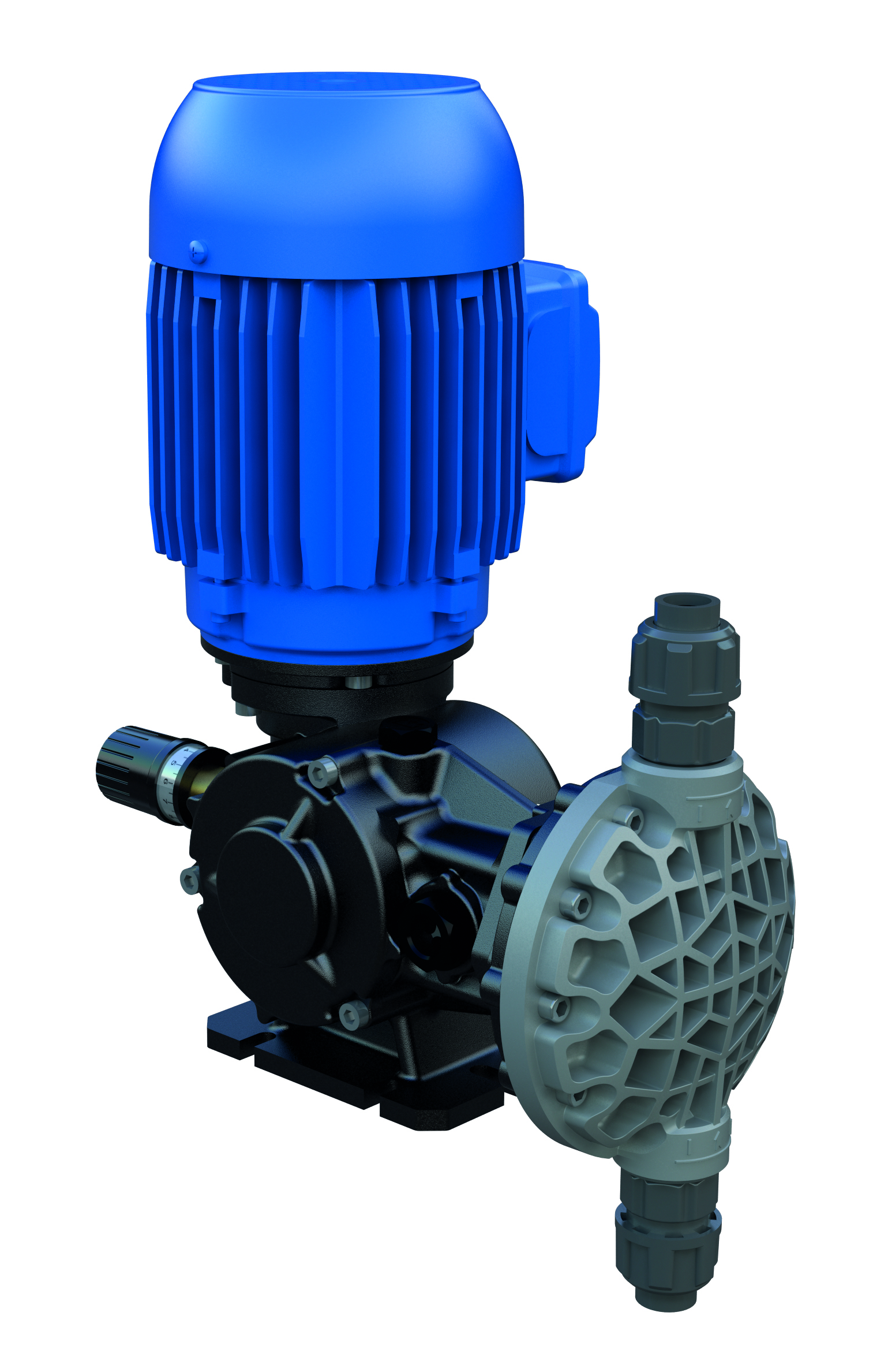The AVS device is integrated into the Spring MS1 mechanical diaphragm dosing pump.