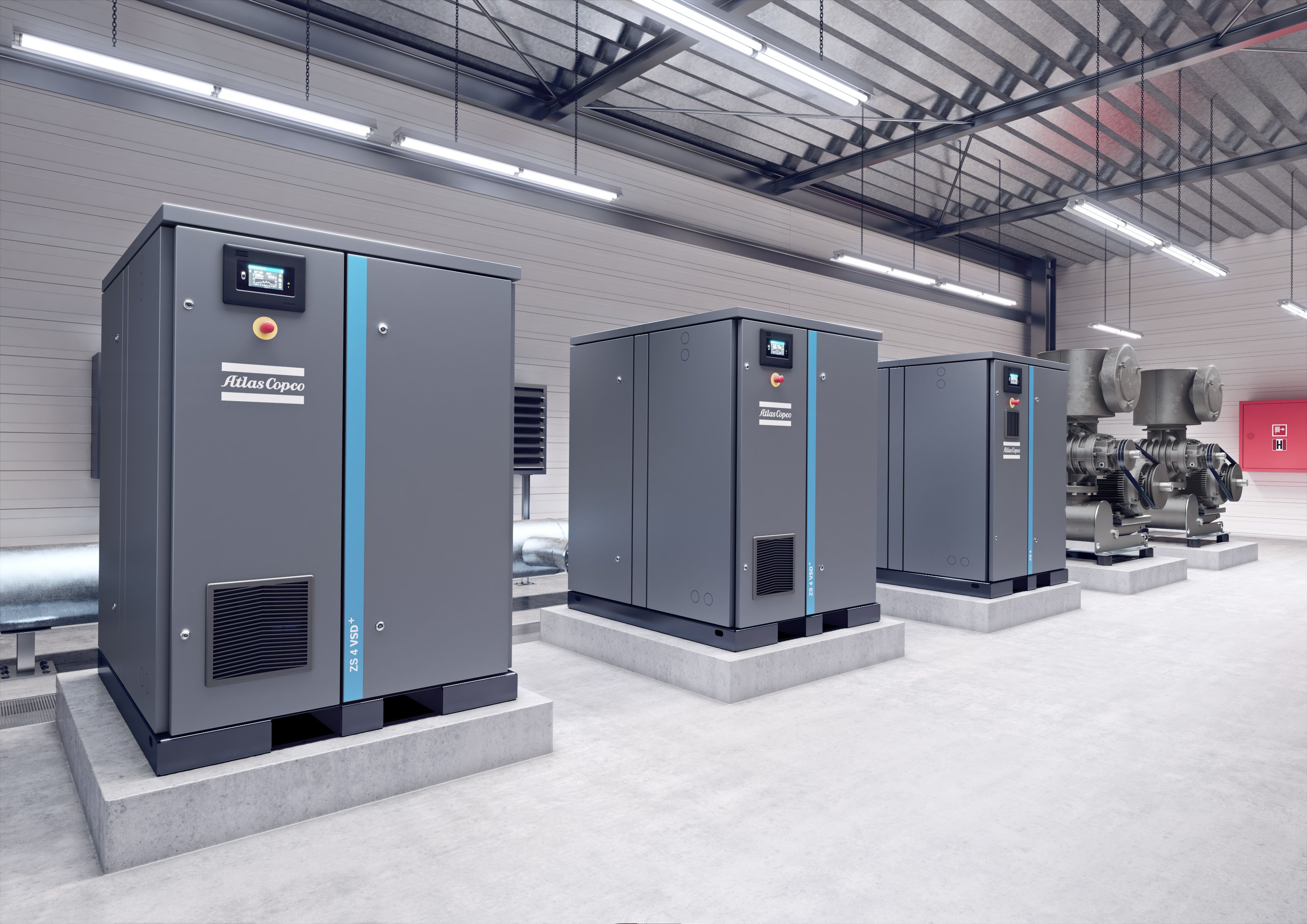 Atlas Copco has unveiled the new energy-efficient ZS 4 VSD+ blowers.