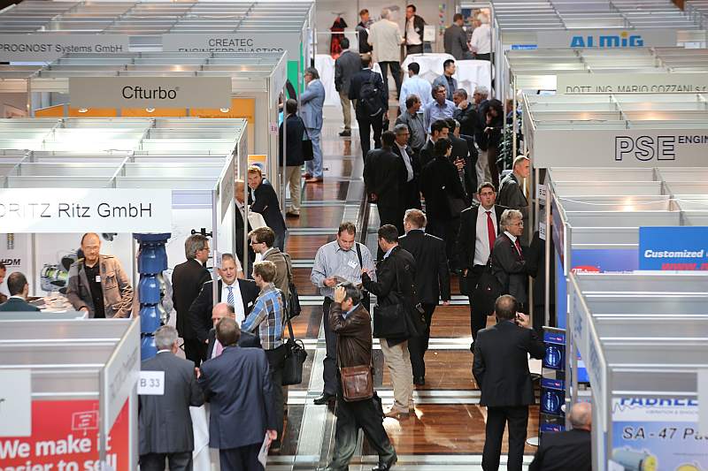 Visitors at the last VDMA International Rotating Equipment Conference in 2016.