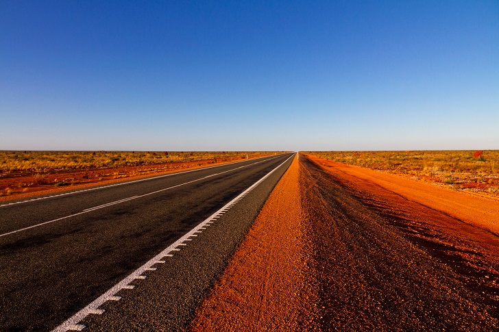 Outback highway, Pilbara, Western Australia. Image Darkydoors/Shutterstock.com.