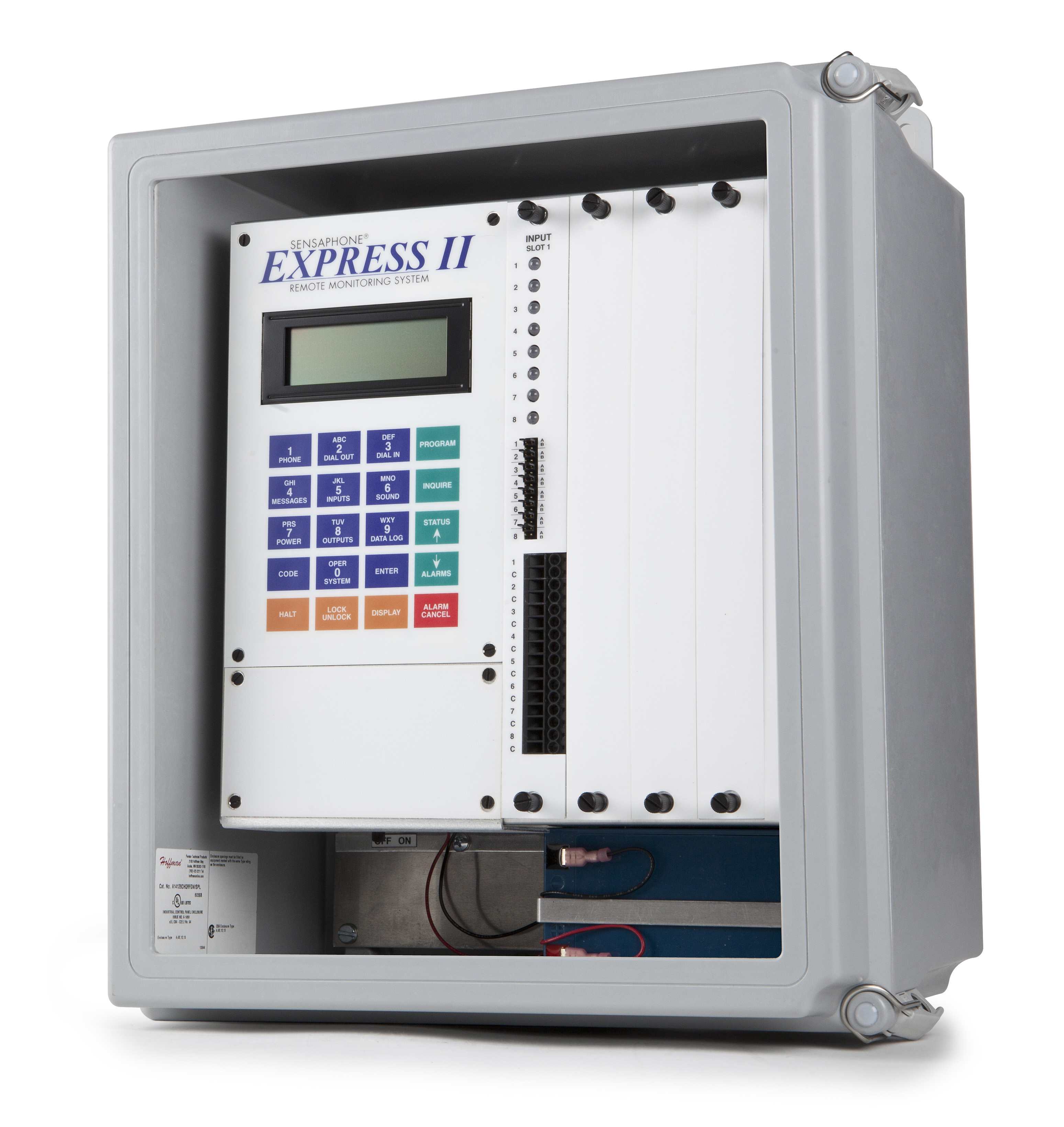 The Express II system is expandable to include up to 40 channels.