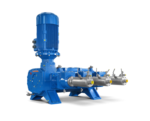 The triplex G3M drive unit is a robust, low-maintenance intermediate size specifically designed for long-term operation on natural gas tankers.