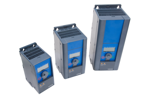 Vacon's range of micro AC drives.