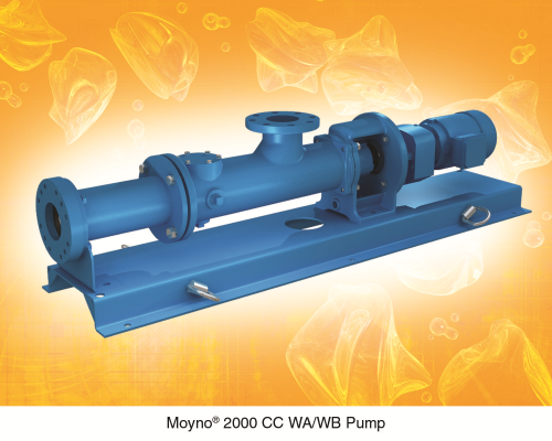 Moyno’s 2000 WA close-coupled pump.