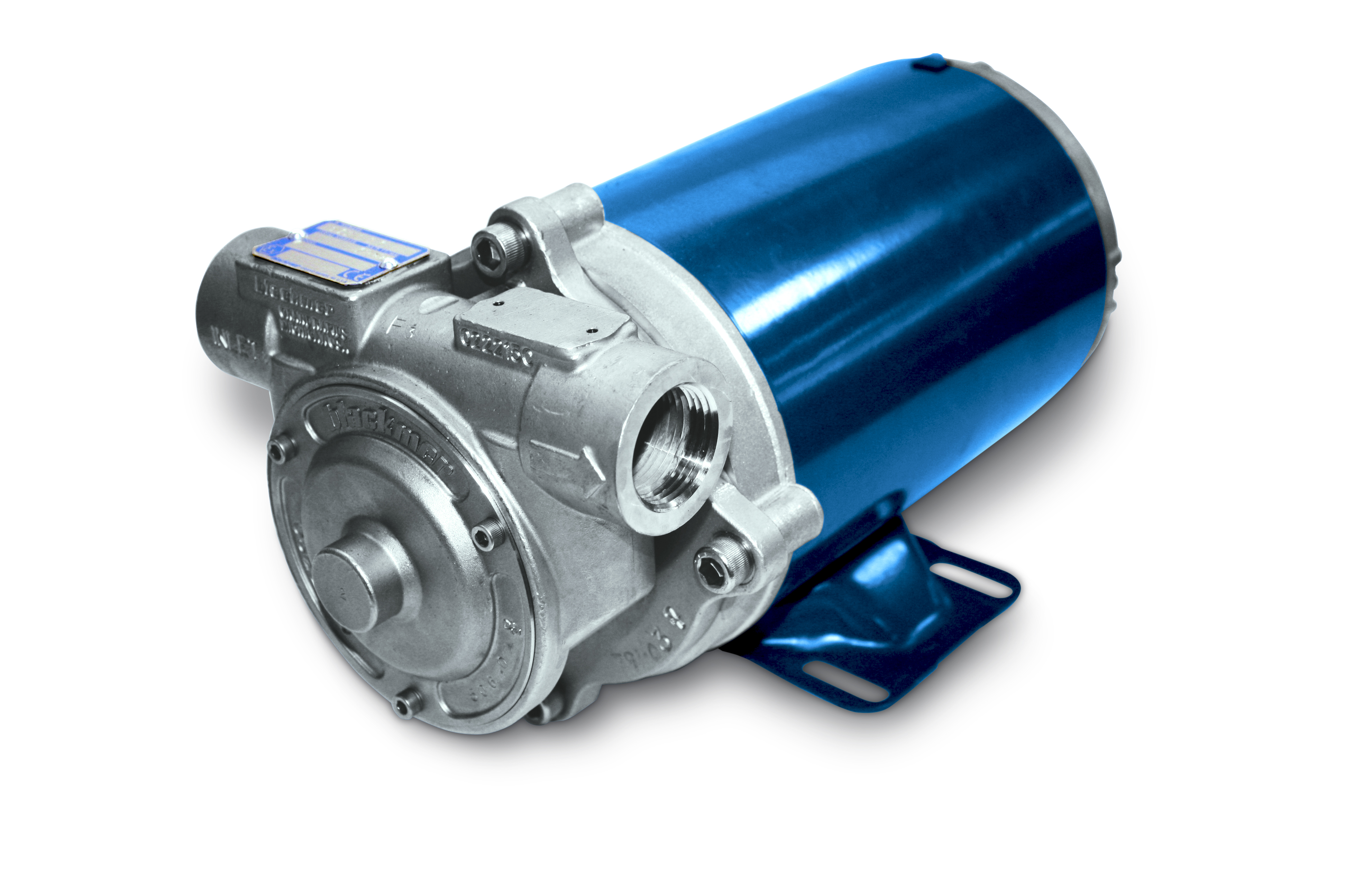 The the SX1B-DEF pump is the incorporation of a 316 stainless-steel motor shaft as the pump shaft.