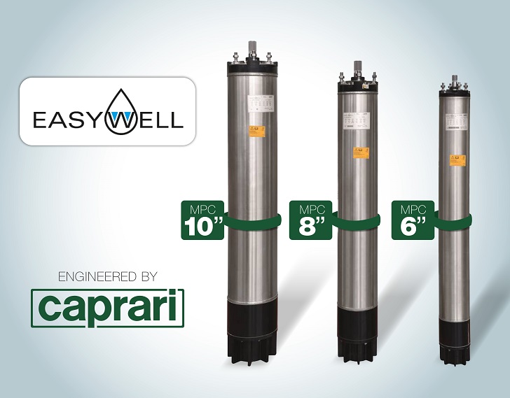 The EASYWELL series aims to offer CAPRARI customers extremely low energy consumption, as compared to the average of the industry, at a very competitive price.