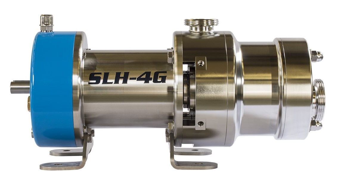 ITT Bornemann's SLH-4G self-priming hygienic twin-screw pump has low pulsation and low noise levels at high product viscosities.