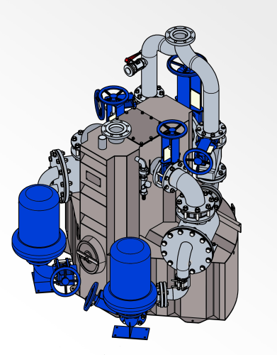 KSB 's new variant of the AmaDS³ wastewater pump station.