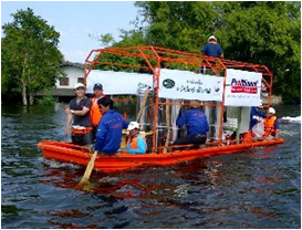 The Prominent water plant boat.