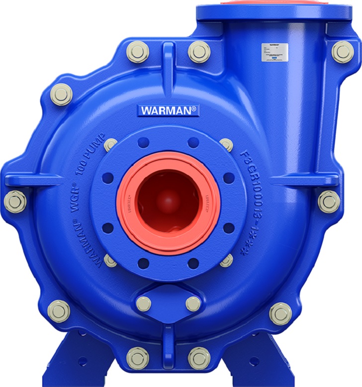 2nd generation Warman WGR pump for the sand and aggregate market.