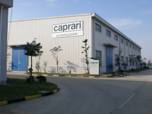 Caprari's new factory in Shanghai, China