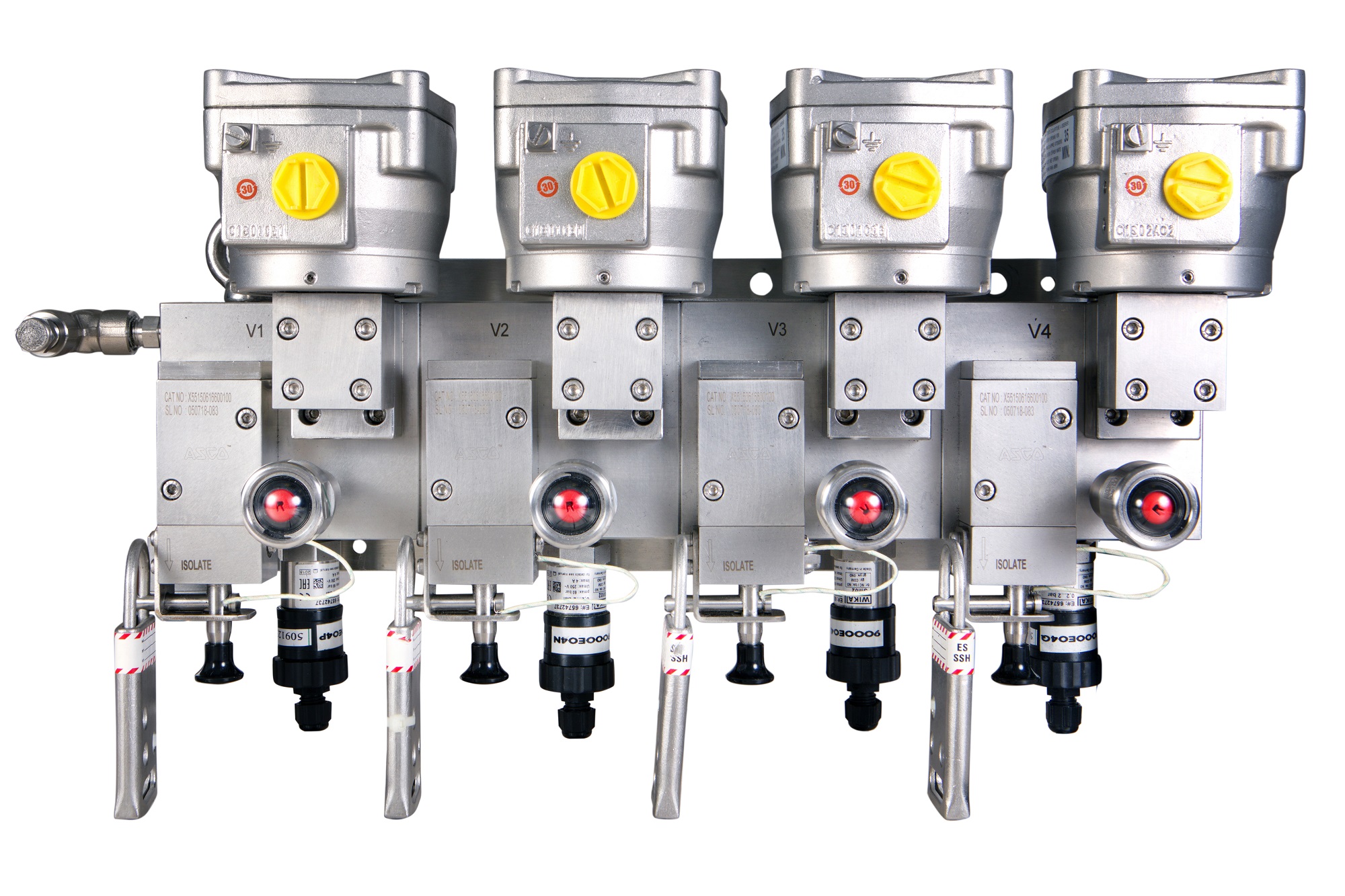 ARCS has individual valve isolation for online maintenance without process interruption.