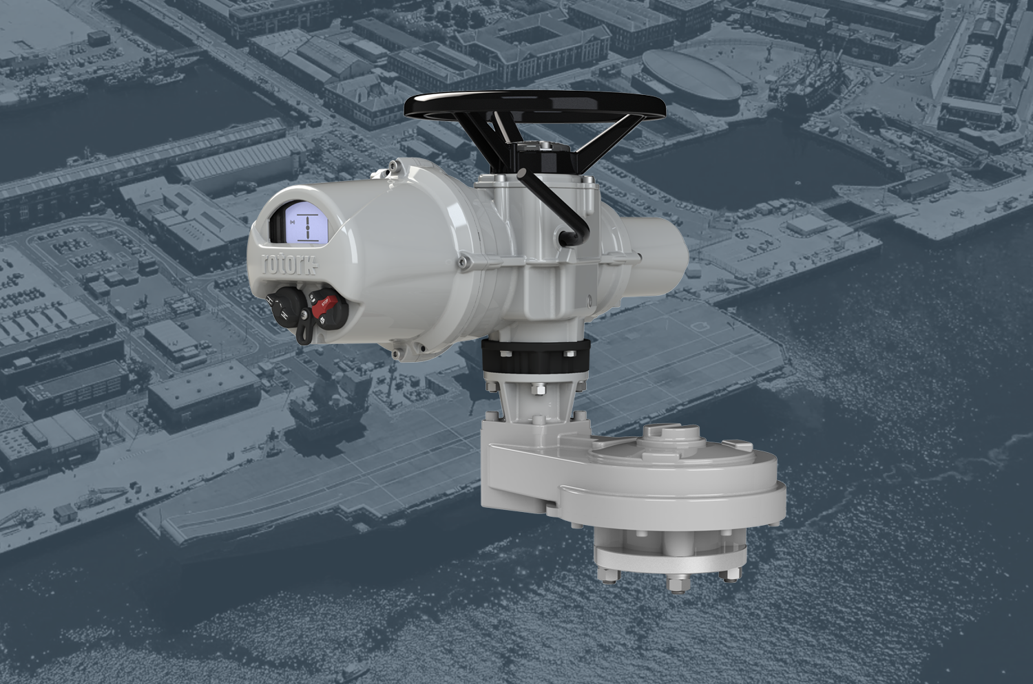 Rotork's IQ3 actuators were chosen and had to be specially adapted by Rotork to overcome problems around confined spaces and difficult access.
