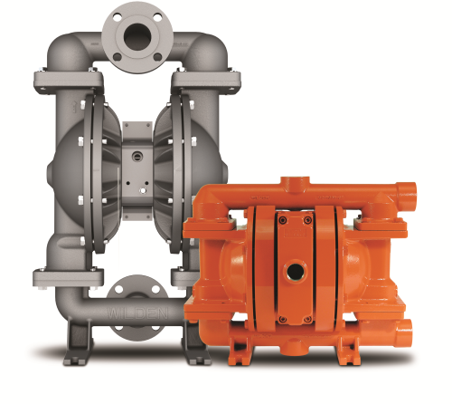 Wilden’s CSA-certified natural gas-operated double-diaphragm pump.