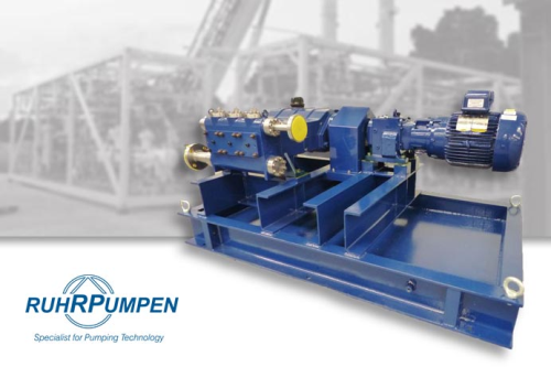 Ruhrpumpen has supplied an API 674 pump to INFRA Technology.