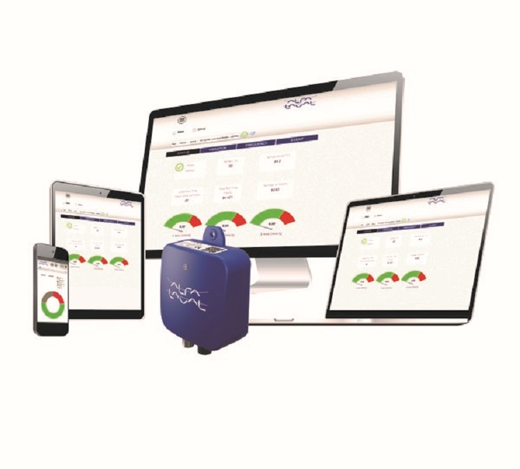 The CM Connect can link up to 10 Alfa Laval CM wireless vibration monitors.