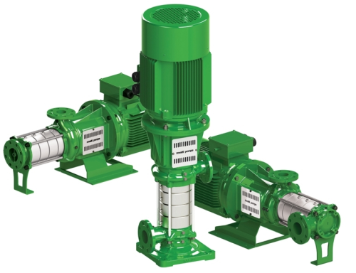 Rovatti's latest generation of horizontal and vertical multistage electric pumps.